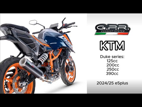 Escape GPR M3 Inox Slip-On para KTM 390 DUKE 2024-2025