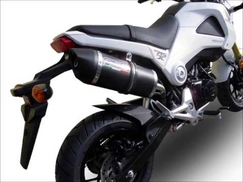 Honda Grom 125 2013-2017 Exhaust GPR Satinox Slip-On Race