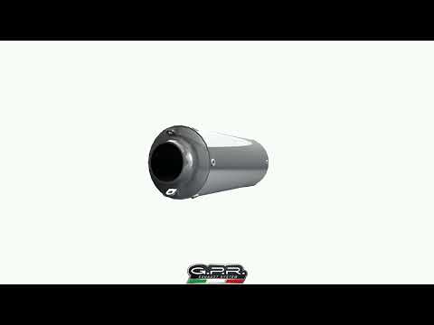 BMW G310R 2017-2021 Exhaust GPR M3 Inox Full System