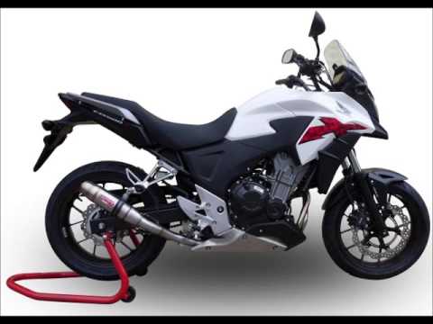 Honda CB500X 2013-2015 Exhaust GPR M3 Inox Slip-On