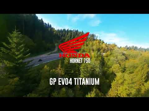 Honda CB 750 Hornet 2025-2026 Exhaust GPR Grand Prix Evo Titanium Slip-On - video 1
