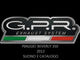Escape Piaggio Beverly 350 Sport Touring 2011-2014 GPR Evo4 Road Sistema completo de carrera