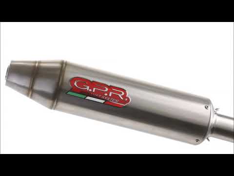 Sistema completo de escape GPR Deeptone para ATV Polaris Predator 500 2003-2010