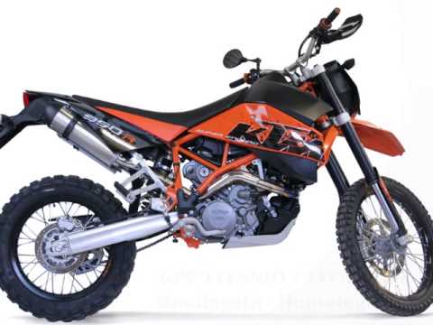 KTM 950 Adventure S 2003-2007 Exhaust GPR Furore Nero Dual Bolt-On Race