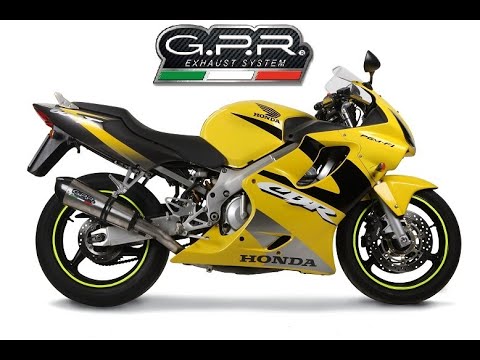 Escape GPR Trioval Slip-On Race para Honda CBR600F4i - CBR600 Sport 2001-2007