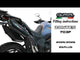 Zontes 703 F 2025-2026 Exhaust GPR Furore-X Titanio Slip-On - video 1