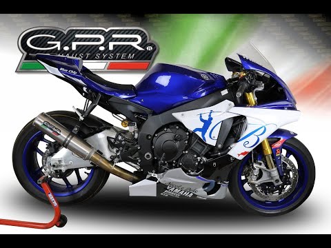 Escape GPR Grand Prix Evo Titanium Sistema Intermedio para Yamaha R1 2020-2025