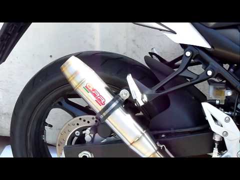 Suzuki GSR750 2011-2015 Exhaust GPR Grand Prix Evo Titanium Slip-On - video 1