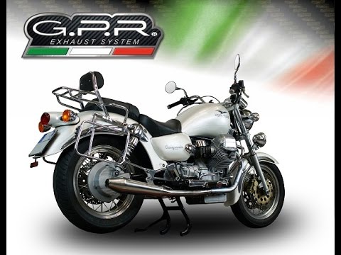 Moto Guzzi California 1100 Special Stone Sport EV Alu 2003-2005 Exhaust GPR Decat Pipe