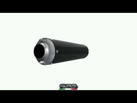 Yamaha Fj09 2021-2024 Exhaust GPR M3 Black Titanium Full System Low Level