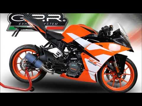 Échappement GPR Grand Prix Evo Titanium Slip-On pour KTM RC125 2017-2020