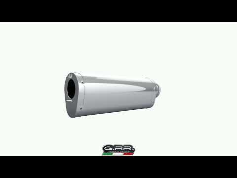 BMW F650GS 2004-2013 Exhaust GPR Trioval Slip-On