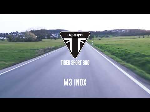 Triumph Tiger Sport 660 2025-2026 Exhaust GPR M3 Inox Full System Low Level - video 2