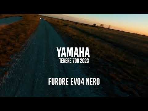 Yamaha Tenere 700 2019-2020 Exhaust GPR Furore Evo4 Nero Slip-On