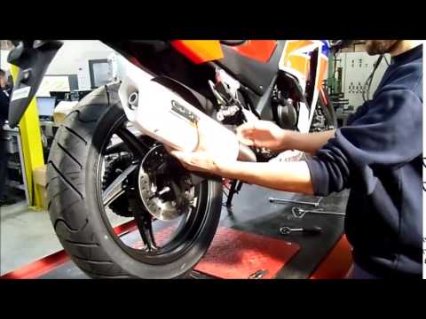 Honda CBR300R 2014-2016 Exhaust GPR Deeptone Inox Slip-On Race