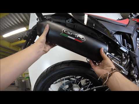 Malaguti Xtm 125 Enduro 2018-2020 Exhaust GPR Furore Poppy Slip-On