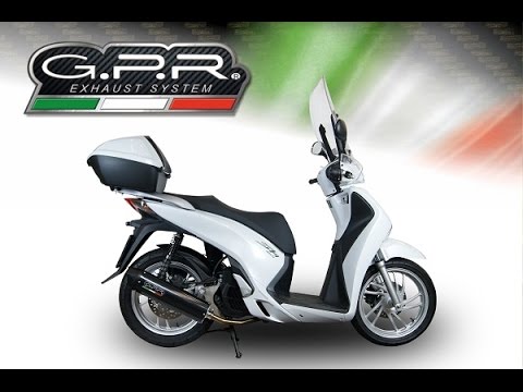 Escape Honda SH125 2017-2019 GPR Evo4 Road Sistema completo de competición