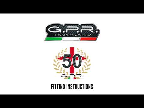 CF Moto 650 Gt 2022-2024 Exhaust GPR Grand Prix Evo Titanium Mid Full System - video 2