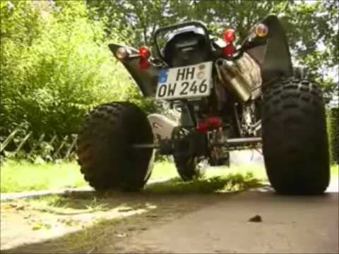 Adly 500 Hurricane S 2005-2021 Exhaust GPR Deeptone Atv Full System