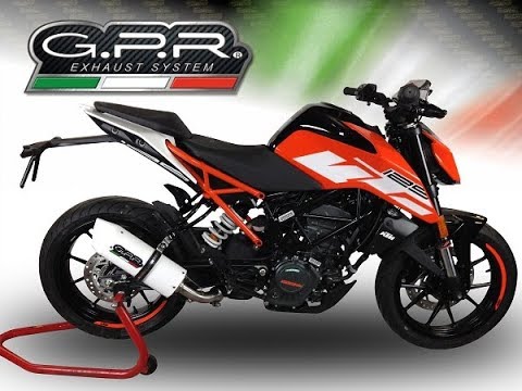 KTM RC125 2017-2020 Exhaust GPR Albus Evo4 Slip-On Race