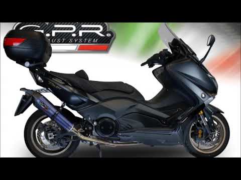 Échappement GPR Grand Prix Evo Titanium Système Complet pour Yamaha TMax 530 2012-2016