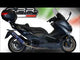 Échappement GPR Grand Prix Evo Titanium Système Complet pour Yamaha TMax 530 2012-2016