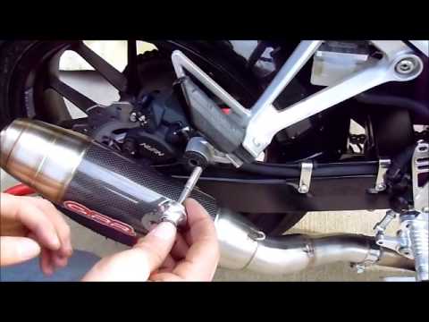 Honda CB400F 2013-2015 Exhaust GPR Albus Ceramic Slip-On