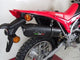 Honda CRF250L CRF250 Rally 2017-2020 Exhaust GPR Furore Evo4 Nero Slip-On