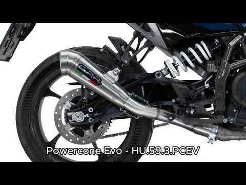 Husqvarna Vitpilen 250 2024-2025 Exhaust GPR Powercone Evo Slip-On