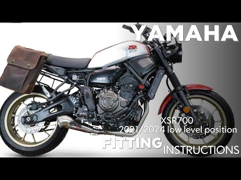 Yamaha XSR700 2021-2024 Exhaust GPR Deeptone Inox Full System Under-Engine