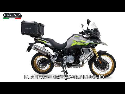 Escape GPR Dual Inox Slip-On Race para Voge 900DSX 2024-2025