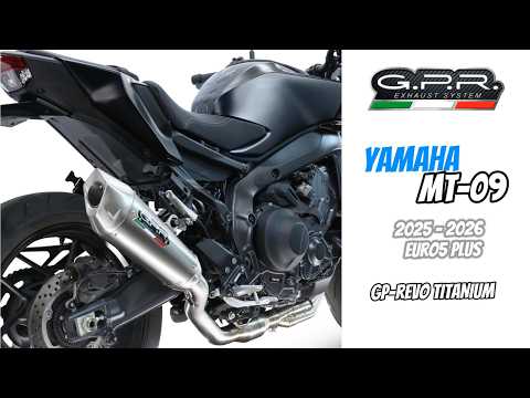 Escape GPR GP-Revo Titanium Sistema Completo para Yamaha Fj09 2025-2026