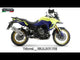 Escape GPR Trioval Slip-On Race para Suzuki V-STROM 800DE 800SE 2023-2025