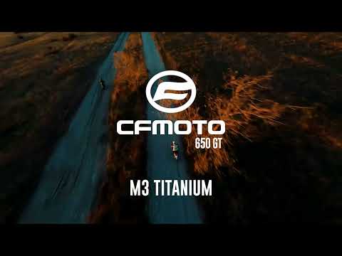 Escape GPR M3 Titanio Natural Slip-On para CF Moto 650 GT 2022-2024