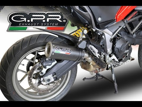 Ducati Multistrada 950 V2S 2021-2024 Exhaust GPR M3 Poppy Slip-On