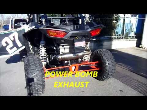 Escape GPR Power Bomb Slip-On para Polaris Rzr XP 1000 2014-2023