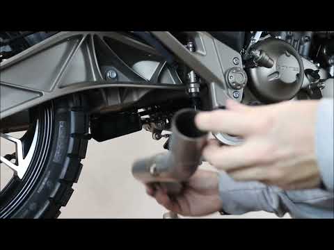 Zontes GK 125 2022-2024 Exhaust GPR Furore Nero Full System - video 3