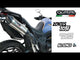 Zontes 703 F 2025-2026 Exhaust GPR Hyper Sonic Black Titanium Slip-On - video 2