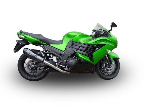 Kawasaki ZX14R 2017-2022 Exhaust GPR Furore Nero Dual Slip On