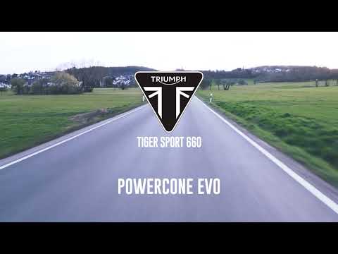 Échappement GPR Powercone Evo Système Complet Low Level pour Triumph Tiger Sport 660 2025-2026