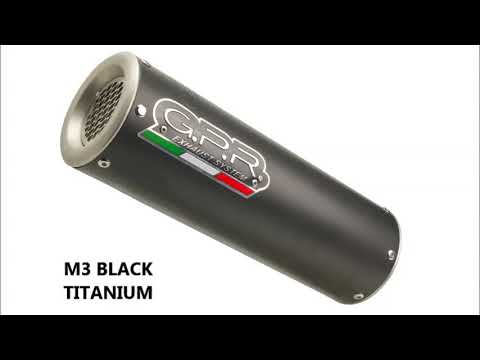 Kawasaki ZX10R 2010-2015 Exhaust GPR Furore Nero Slip-On