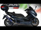 Yamaha TMax 500 2002-2016 Exhaust GPR Furore Nero Full System