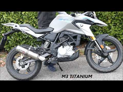BMW G310GS 2022-2024 Exhaust GPR Deeptone Inox Full System