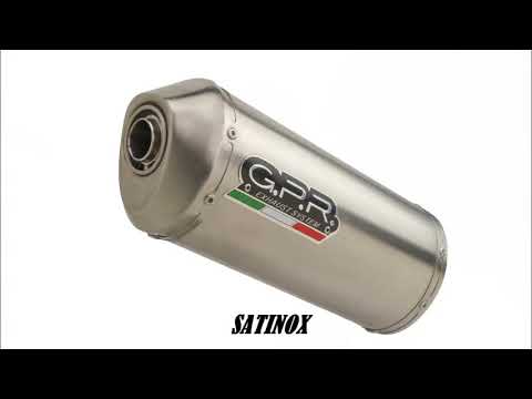 MZ Baghira 660 1998-2007 Exhaust GPR Furore-X Inox Slip-On
