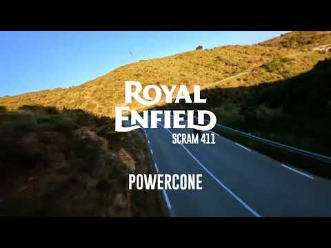 Royal Enfield Scram 411 2022-2024 Exhaust GPR Powercone Evo Slip-On - video 2