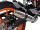 KTM 390 DUKE 2013-2016 Exhaust GPR Furore Nero Slip-On Race