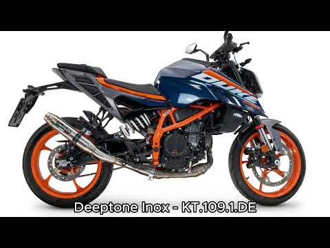KTM 125 DUKE 2024-2025 Exhaust GPR Deeptone Inox Slip-On