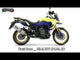 Escape GPR doble de acero inoxidable deslizante para Suzuki V-STROM 800DE 800SE 2023-2025