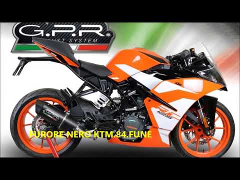 Escape GPR Deeptone Inox Slip-On Race para KTM 250 Duke 2017-2020