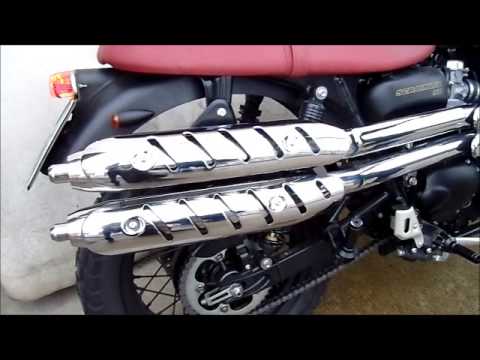 Triumph Scrambler 900 2006-2014 Exhaust GPR Deeptone Inox Dual Slip On